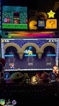 Un castillo donde todo lo que veas te aplasta en New super Mario bros 2