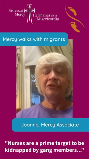 👣 On Wednesdays, #MercyWalkswithMigrants. 👣 #CommunitiesNotCages | Sisters of Mercy of the Americas