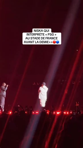 7.8K views · 439 reactions | Concert de Ninho 2ème jour - Niska qui interprète “PSG “ au Stade de France avant la demie ️ | 100% Musique | Facebook