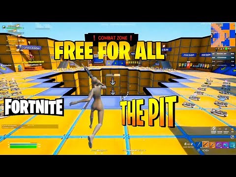 FORTNITE The Pit Free For All Gameplay PS5