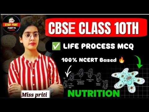 ⚡ LIFE PROCESS | NCERT Based MCQs | Class 10 Science“Best Practice Set for Exam!”