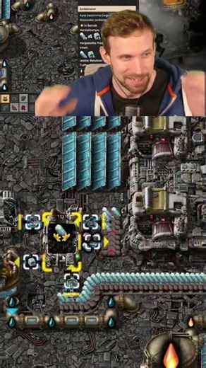Warum meine Produktion kollabiert ist (Förderband-Fail) #shorts #factorio #letsplay