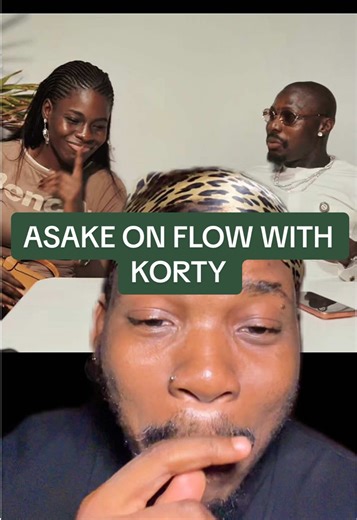 Asake on Flow With Korty is what i needed. Thank you ❤️ #greenscreen #yapper #yapping #asake #korty