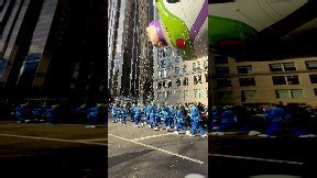Buzz Lightyear Balloon Falls With Style During Thanksgiving Day Parade