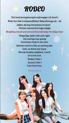 Momoland rodeo lyrics #lyrics #shorts #kpop ‪@MOMOLAND_official‬