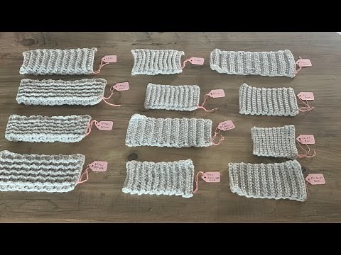 A guide to crochet ribbing: Crochet tutorial for 11 different crochet rib stitch patterns