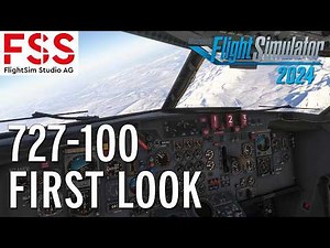 727-100 First Look and Flight