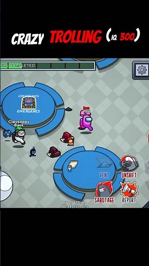 Crazy trolling as Shapeshifter 😂 | Among us