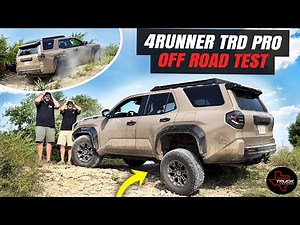 Is The 4Runner TRD PRO Good Off Road? - TTC Off Road Test