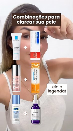 Diva-se estética/ Harmonização Facial em Formosa/Brasilia on Instagram: "Combinações de skincare favoritas 🫶🏻 1) Hidratação profunda + renovação da pele À noite, a dupla perfeita: Toleriane La Roche + Vitacid. Depois de lavar o rosto, passo o Toleriane para dar aquela hidratação. Em seguida, coloco só um pouquinho de Vitacid por cima para renovar a pele. No dia seguinte, é só lavar e aplicar protetor solar. Resultado: pele mais macia, com menos manchas, poros e linhas finas. 2) C