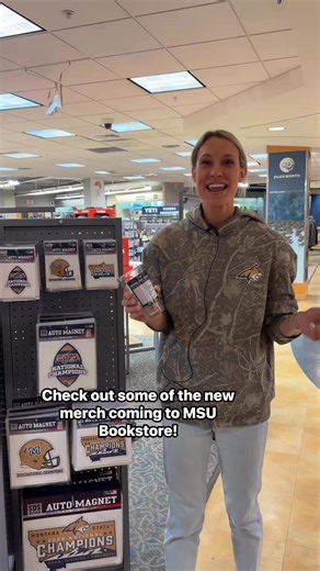 Check out some of the new merch coming to MSU Bookstore! | KBZK TV