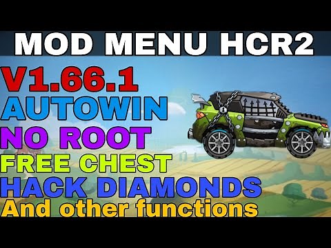 HILL CLIMB RACING 2 MOD MENU LATEST VERSION 1.66.1 NO ROOT