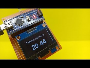 CARA MENAMPILKAN SUHU RUANGAN PADA LCD OLED MENGGUNAKAN ARDUINO