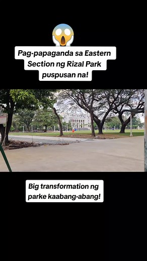 Rizal Park is undergoing redevelopment aimed at transforming the historic park into a world class tourist destination. The relief map of the Philippines was demolished in June last year to pave the way for the construction of a new facility. Barns said the fundamental basis for the demolition was Republic Act 11333 or the National Museum of the Philippines Act of 2018 that was the impetus for the agency to make a long-term plan, including building a new exhibition hall over the site of what used