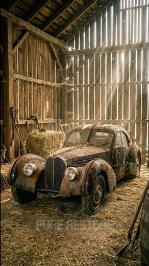 Restoring a $40 Million Legend: Bugatti Type 57SC Atlantic 🖤