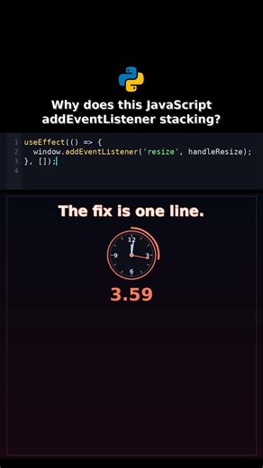 Why does this JavaScript addEventListener stacking? #javascriptduplicate