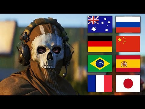 Ghost in 10 Different Languages - Call of Duty: Modern Warfare 2