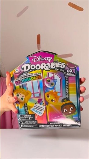 Disney Doorables Technicolor Unboxing! 🌈 Rare & Surprise Figures Revealed