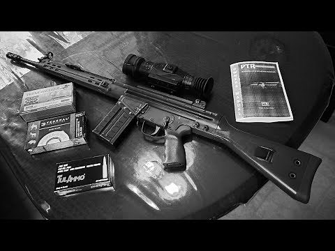 The PTR 91 (G3 Clone) Rifle - Intro, Operation, Teardown & Bolt Gap Check (Part 1)