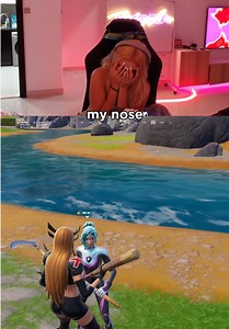 Caught by a Stalker While Gaming in Fortnite