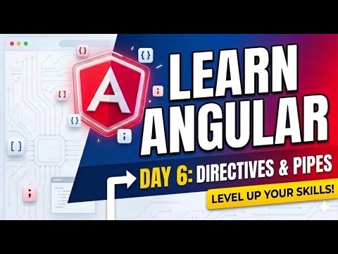 Learn Angular 6 (I am learning angular)