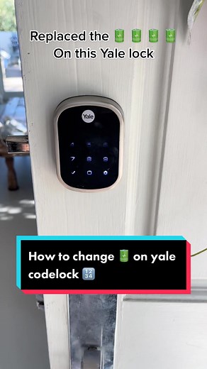 Yale Lock Battery Replacement Guide