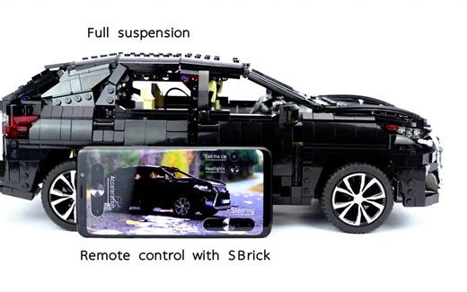 雷克萨斯RX450h built in Lego® · Instructions