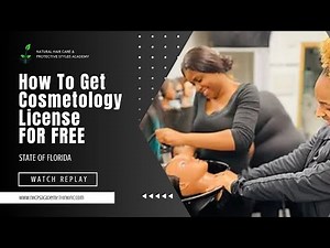 How to Get Your Cosmetology License for Free (Florida)