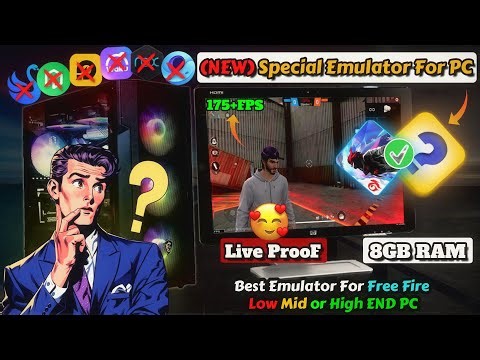 (New) Best Emulator for Free Fire on Low-Mid or High End PC 😍 2026