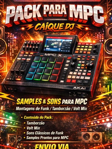 SAMPLES E BASES DE FUNK VARIAAAADOS!! 😎🔥 PACK PRA MPC/MPD 💣💥 #CAÍQUEDJ #BAILEDEGALERA #MONTAGEMAOVIVO #FUNKDASANTIGAS #DJ