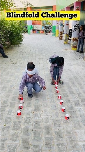 Children’s Day Games 👶🎯 | Blindfold Team Challenge #bome