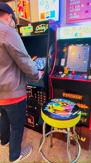 3.5K views · 90 reactions | Summertime? More like game-time! Celebrating the first official day of summer by staying indoors, channeling our inner ‘80s legends, and dominating the Class of ‘81 Deluxe arcade. No sunburns, just high scores and good times!  @rerunthe80s #GameTime #SummerKickoff #ArcadeLife #80sVibes #arcade1up #mspacman #galaga #digdug #retrogaming #gameroom | Arcade1UpOfficial | Facebook