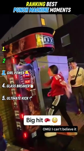RANKING BEST PUNCH MACHINE MOMENTS🥊