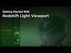Getting Started with Redshift for ZBrush - Light Viewport