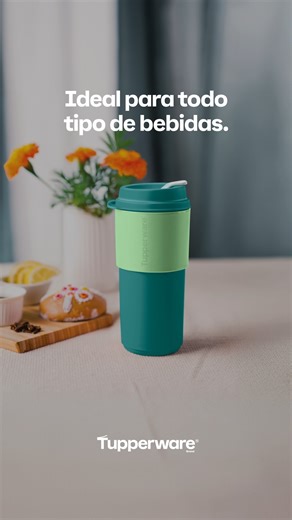Tu bebida favorita, en el vaso que lo hace todo. Frío o caliente, café o smoothie, siempre contigo. Con el Eco Vaso reusas, disfrutas y Destapas el Futuro con Tupperware®. Consíguelo con tu emprendedora o en: https://www.tupperware.com.mx/collections/vasos | Tupperware México