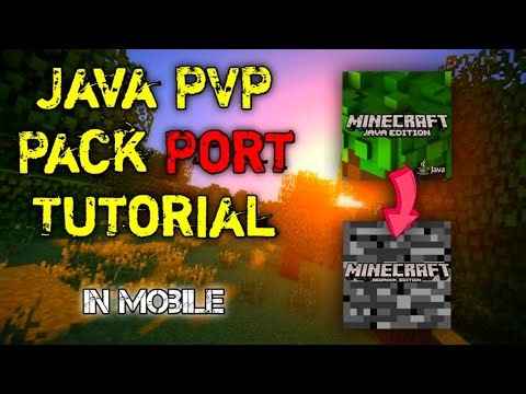 How to Port Texture Pack Java to MCPE/Bedrock (Easy Tutorial)