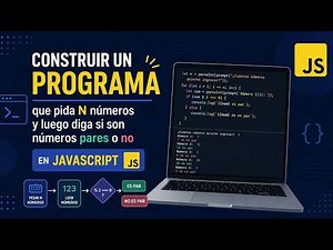 Write a program in JavaScript that asks for N numbers and then says whether they are even or odd ...