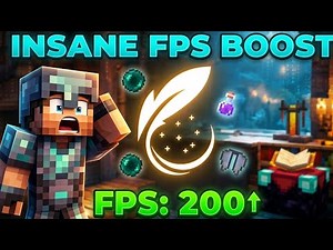 The ONLY FPS Boost Mod You Need for Minecraft PE (INSANE 200+ FPS)