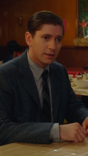 The king of first impressions. 📺 The Marvelous Mrs. Maisel | Amazon MGM Studios