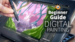 A Beginner’s Guide to Digital Painting in Blender 2.8