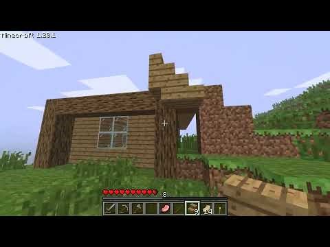 Building a roof in nostalgic Minecraft!