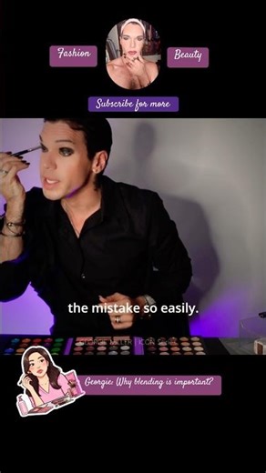 Your Eyeshadow Looks Patchy? THIS Is Why 🙄 #makeup #queerstyle #femmeboyenergy