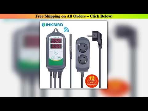 INKBIRD ITC308 308WIFI EU Plug Digital Temperature Controller Thermostat Regulator Dual Relays Heat
