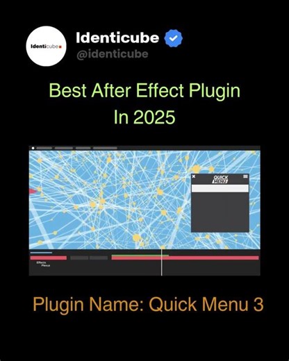 After Effect Plugin- quick menu 3
