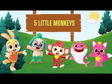 No More Monkeys Jumping on the Bed | Kids Song