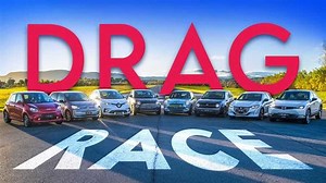 Watch This Epic Drag Race Featuring 8 Compact Electric Cars