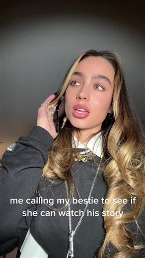 Calling My Bestie to Catch Up on Social Media Stories