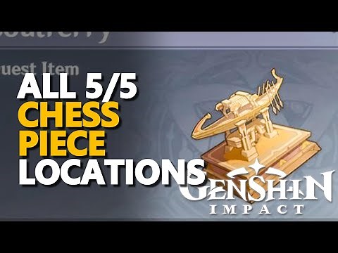 All Chess Piece Genshin Impact Locations