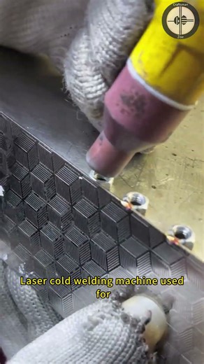Laser cold welding machine used for spot welding various small metal parts