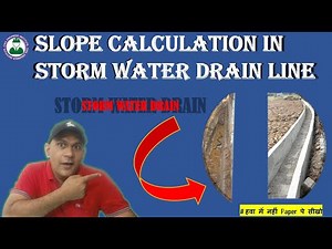 Storm Water Drain slope | Drain Construction Process | CEI